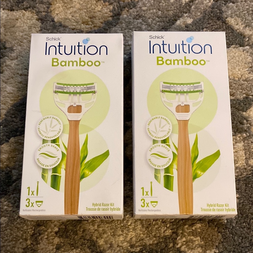 Schick Intuition Bamboo Hybrid Razor Kit